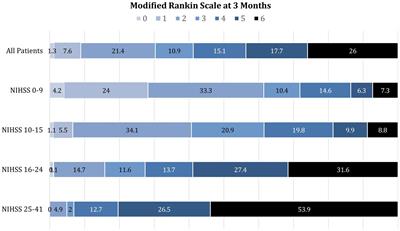 The National Institutes of Health Stroke Scale is comparable to the ICH score in predicting outcomes in spontaneous acute intracerebral hemorrhage